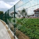 Oplocení plotovými panely s podhrabovými deskami