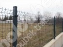 Oplocení z plotových panelů u firmy v Ostrově nad Oslavou