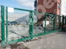 Posuvná brána, branka a oplocení areálu HTK Třebíč