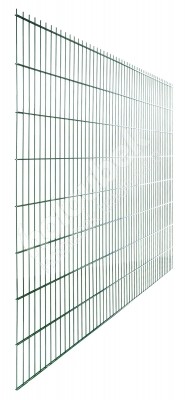 Plotový panel Nylofor 2D zelený 1230x2500 mm, drát 5/6 mm - Plotový panel Nylofor 2D PVC 1230x2500 mm