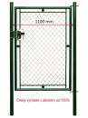 Bránka štandard XL 200 x šírka 110 cm systém FAB