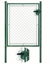 Bránka jednokrídlové záhradné výška 175 x 100 cm zelená na FAB - kopie